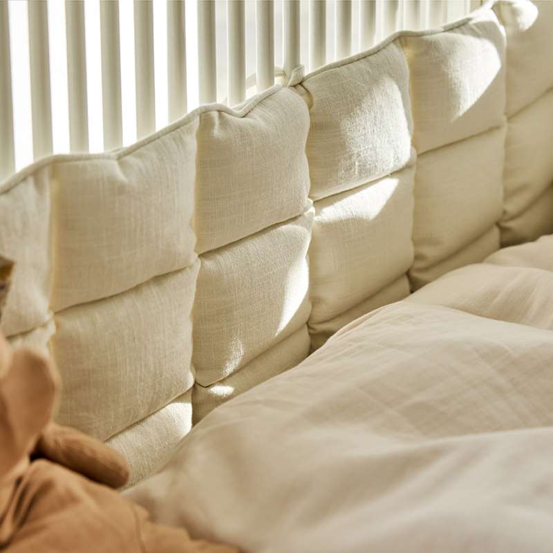 Cocoon Company Bed bumper - Kapok - 60x120 - Soft Beige  - Image 2