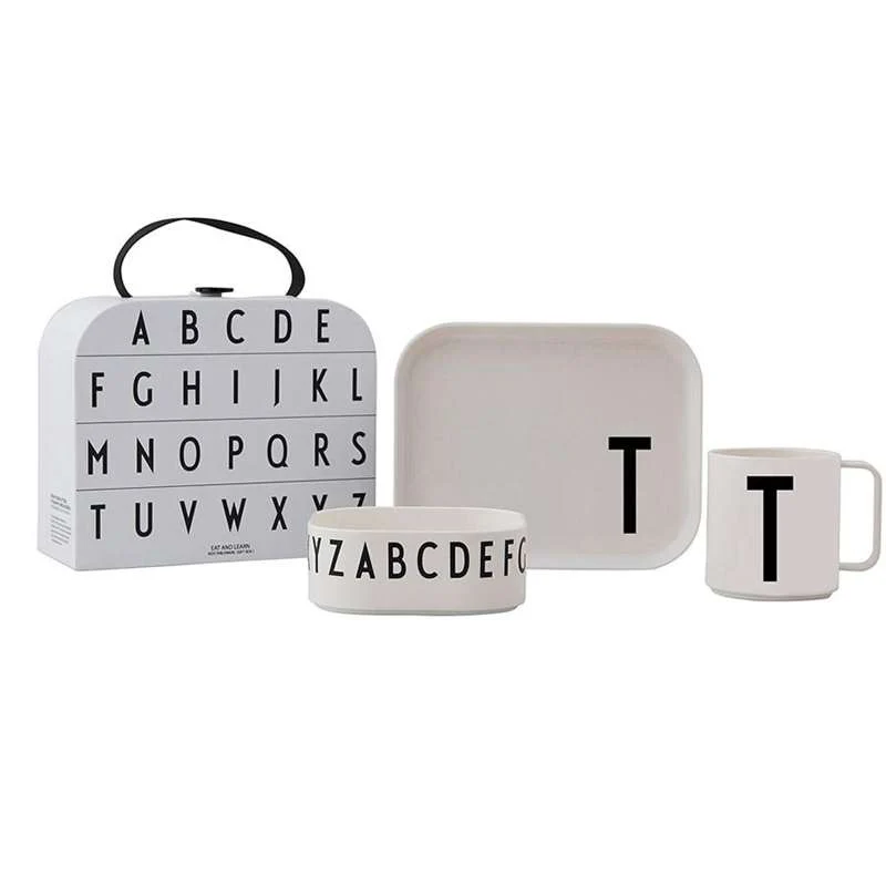 Design Letters Classics in a suitcase - Tritan spisesæt - Image 8