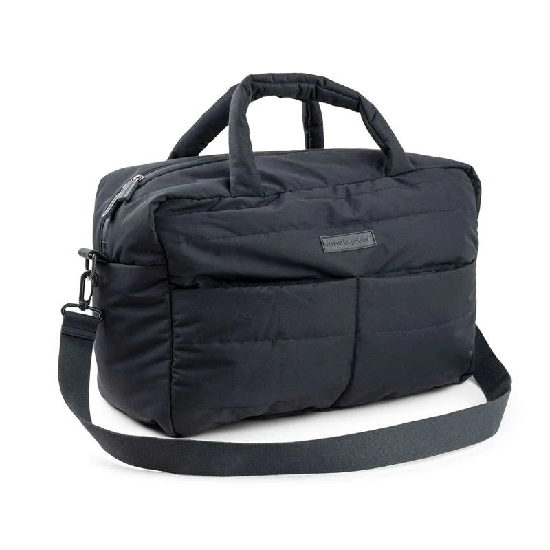 Done By Deer Quilted Diaper Bag - Black 