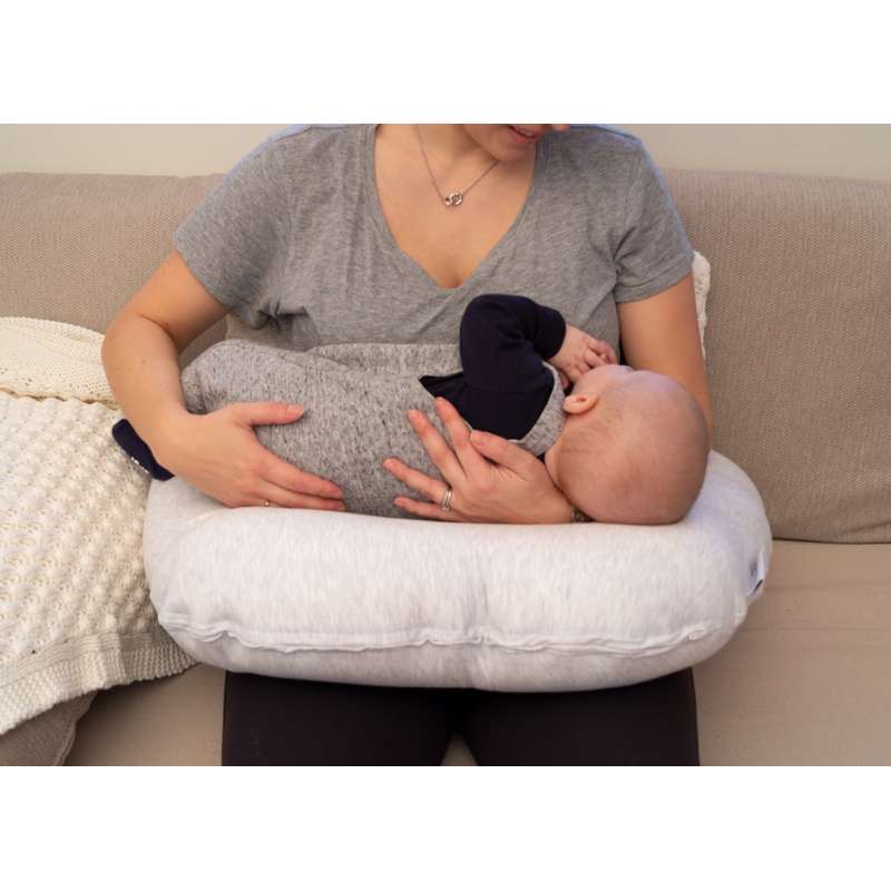 Doomoo Nursing pillow - Marled - White  - Image 2