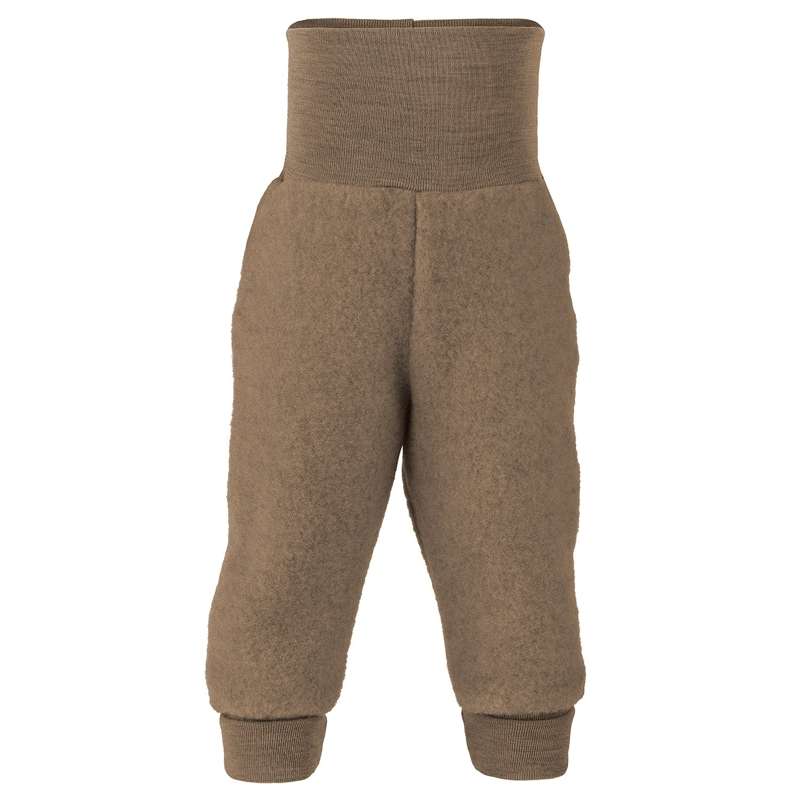 Engel Natur Baby Pants - Wool Fleece - Walnut Melange 