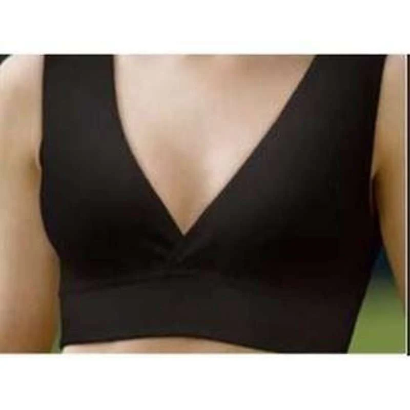 Engel Natur Lena Maternity and Nursing Bra - GOTS - Black  - Image 2