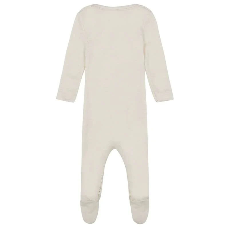 Engel Natur Sleepsuit with feet - Wool/Silk - Natural  - Image 2