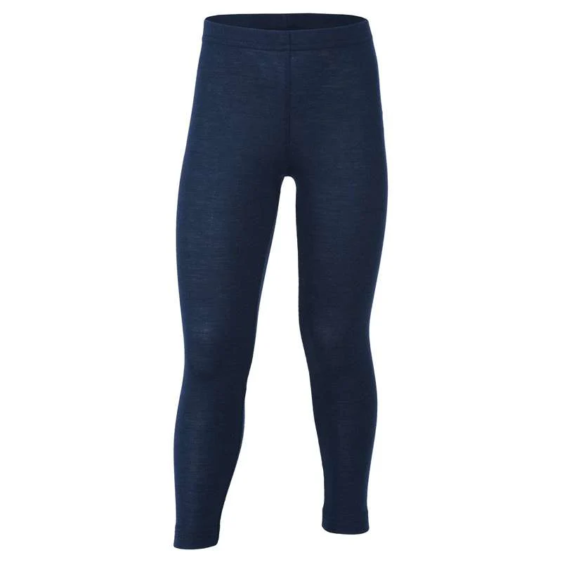 Engel Natur Pants/Leggings - Wool/Silk - Navy 