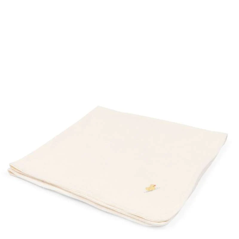 Fanga Fontana Elu Babytæppe - GOTS - Antique White