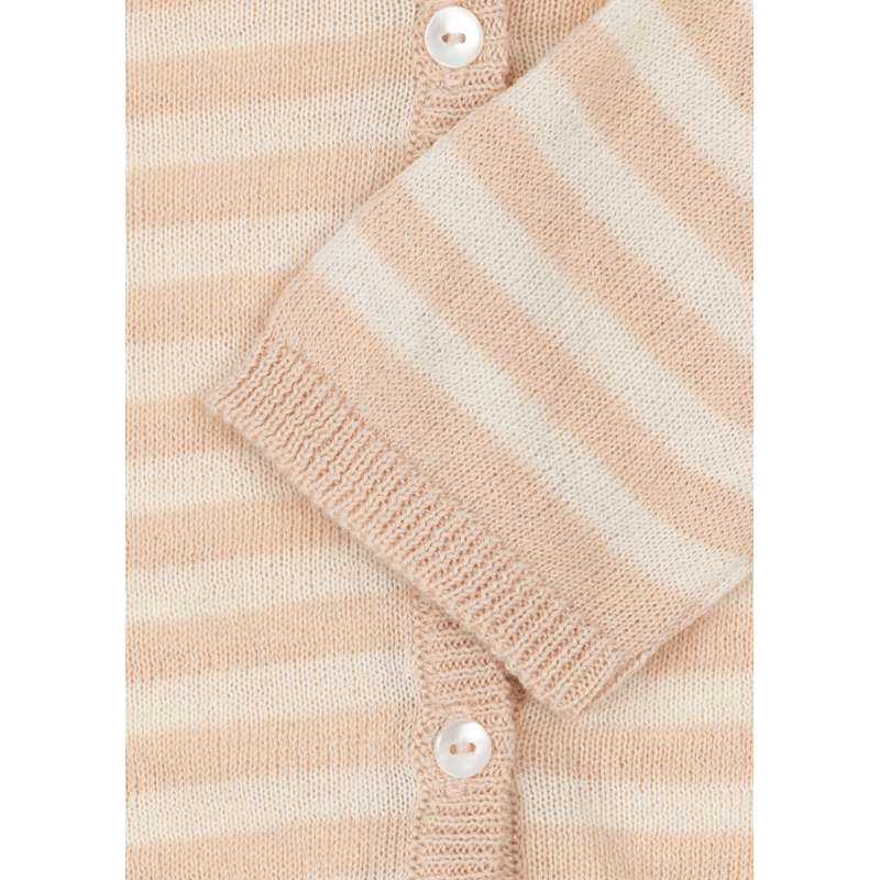 Fanga Fontana Venti Cardigan - Strik - GOTS - Cameo Rose - Image 4