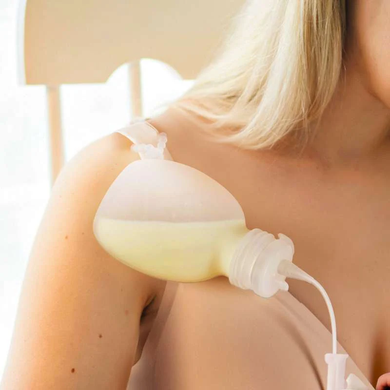 Haakaa Breastfeeding Stimulating SNS System - including Silicone Bag for Milk  - Image 6