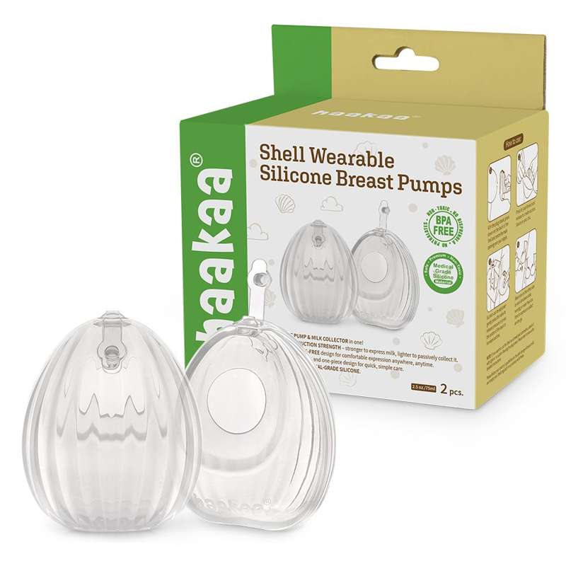 Haakaa Shell Breast Pump - 120ml  - Image 5