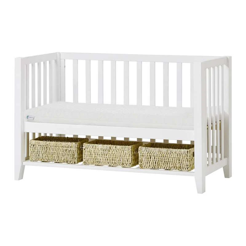 Hoppekids ANTON - Baby bed incl. ECO Dream Mattress - 60x120 cm. - White  - Image 6