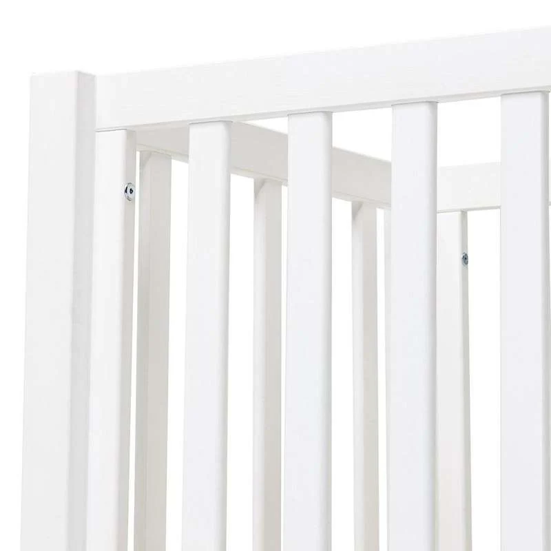 Hoppekids ANTON - Baby crib - 60x120 cm. - White  - Image 10