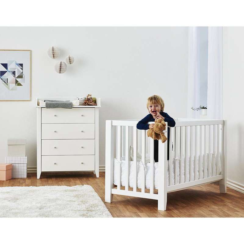 Hoppekids ANTON - Baby crib - 60x120 cm. - White  - Image 12