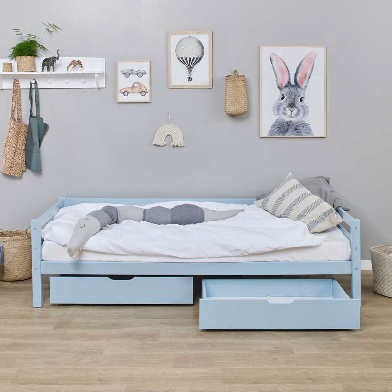 Hoppekids Drawer set on wheels - 2 pcs. - Multiple sizes - Dream Blue  - Image 6