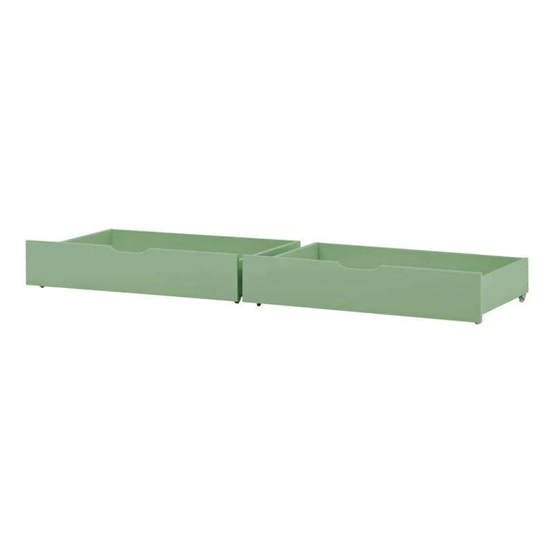 Hoppekids Drawer set on wheels - 2 pcs. - Various sizes - Pale Green  - Image 16