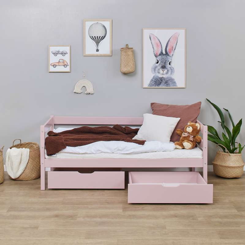 Hoppekids Drawer set on wheels - 2 pcs. - Several sizes - Pale Rose  - Image 3