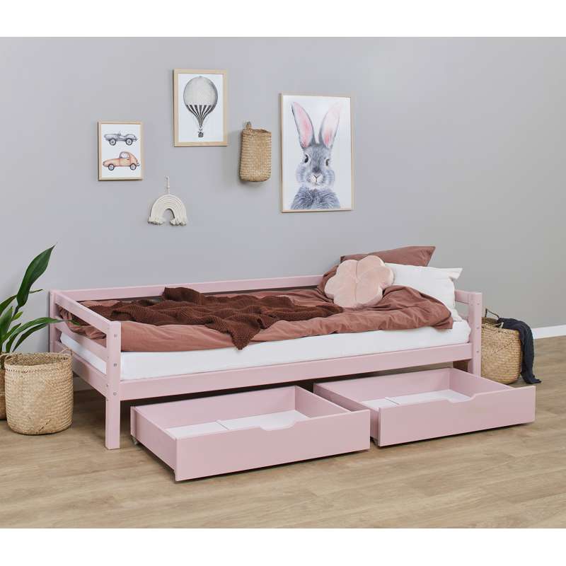 Hoppekids Drawer set on wheels - 2 pcs. (Multiple sizes) - Pale Rose  - Image 10