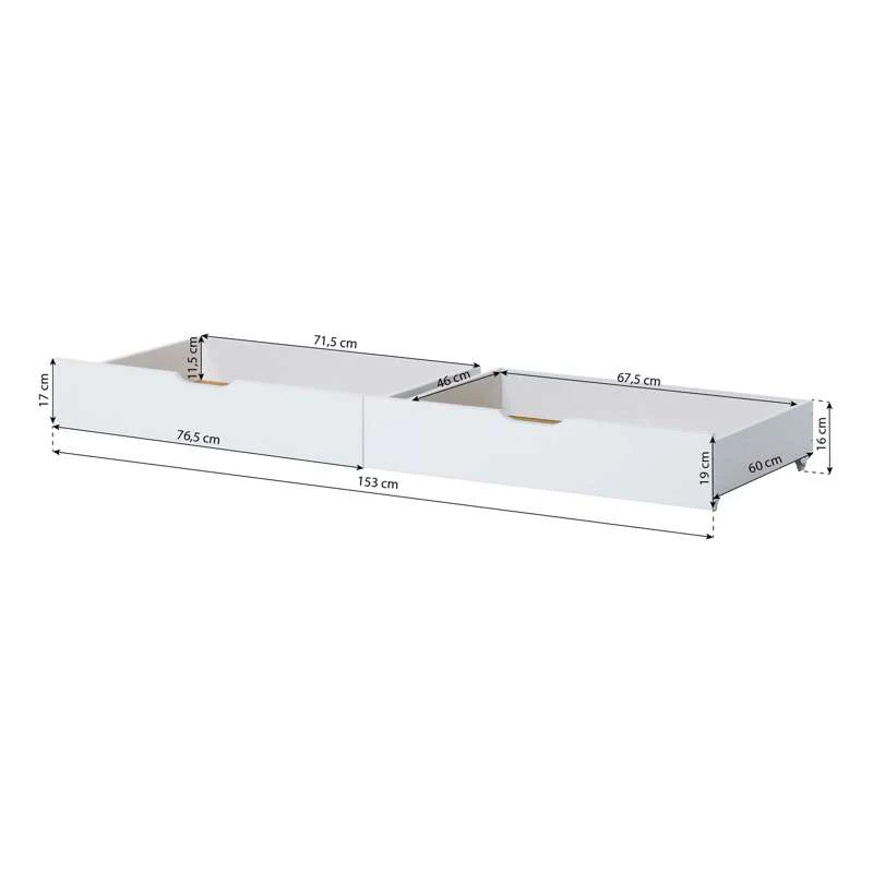Hoppekids Drawer set on wheels - 2 pcs. - Tinsel  - Image 10