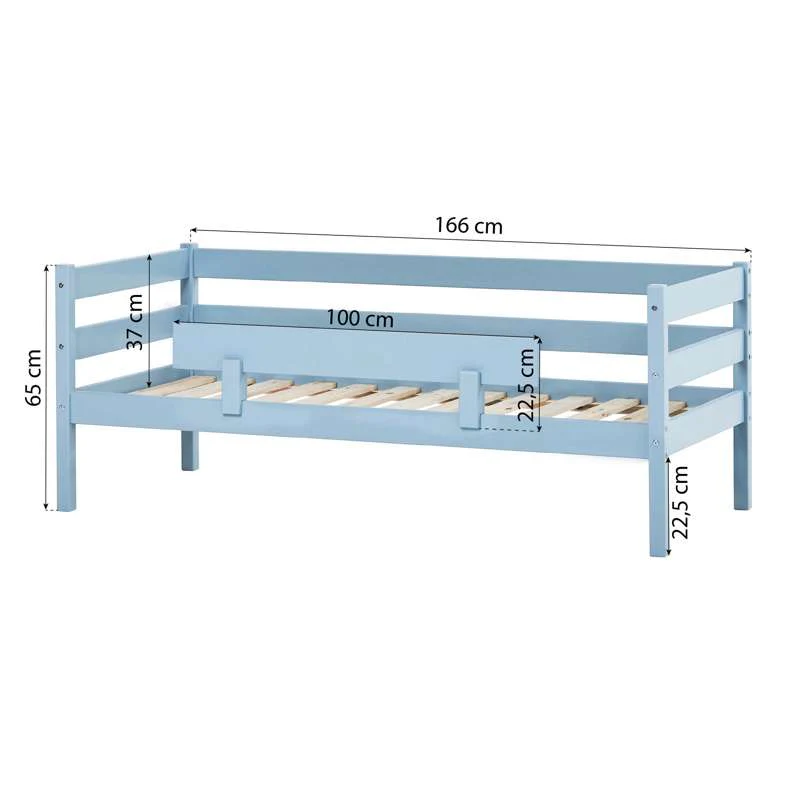 Hoppekids ECO Comfort - Bed guard for Junior bed - Dream Blue  - Image 10