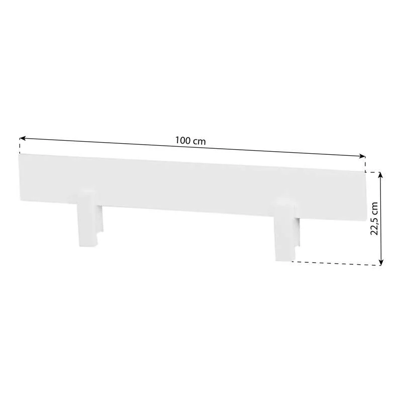 Hoppekids ECO Comfort - Bed Rail for Junior Bed - Pale Rose  - Image 9
