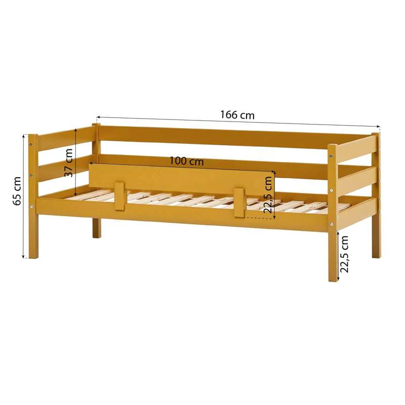 Hoppekids ECO Comfort - Bed Rail for Junior Bed - Autumn Yellow  - Image 11