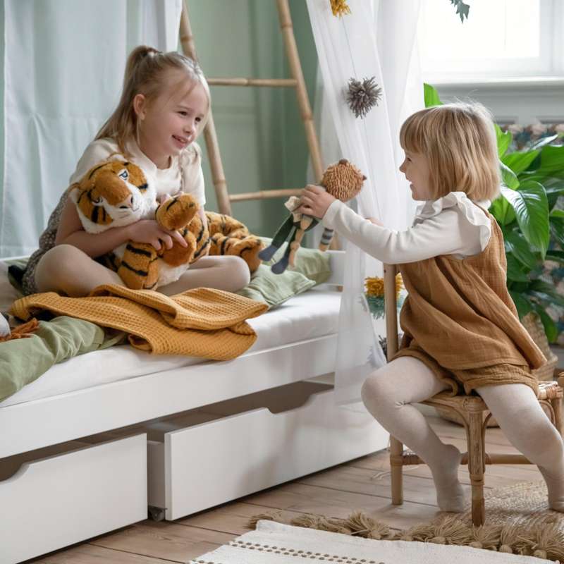 Hoppekids ECO Comfort - House bed - 70x160 cm. - White  - Image 5
