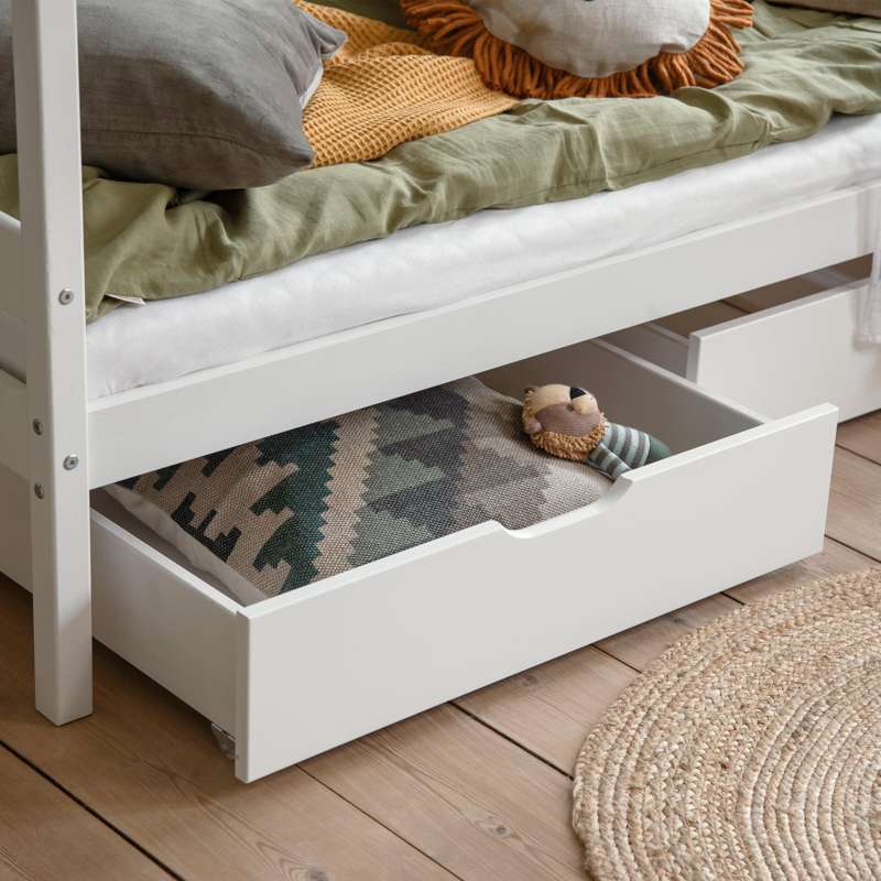 Hoppekids ECO Comfort - House bed - 70x160 cm. - White  - Image 6