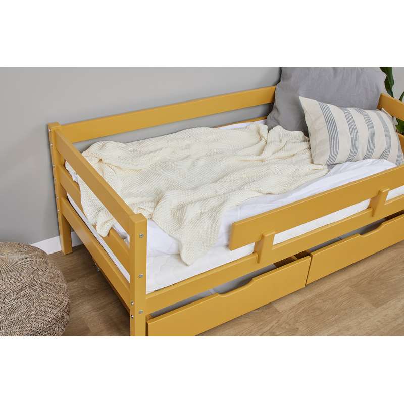 Hoppekids ECO Comfort - Junior bed - 70x160 cm. - Autumn Yellow  - Image 6