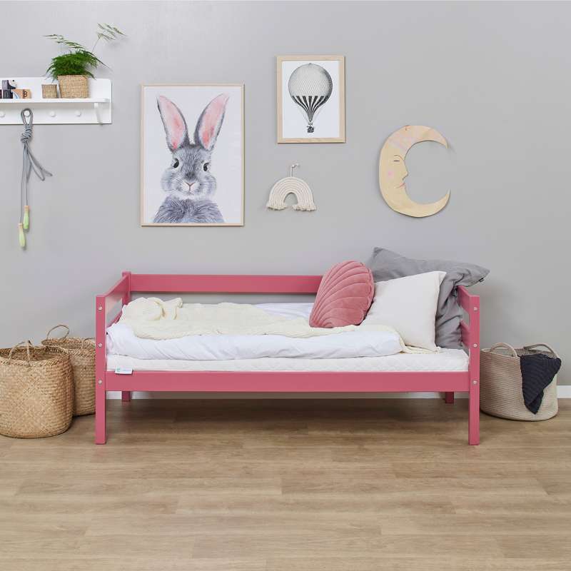 Hoppekids ECO Comfort - Junior bed - 70x160 cm. - Baroque Rose  - Image 2