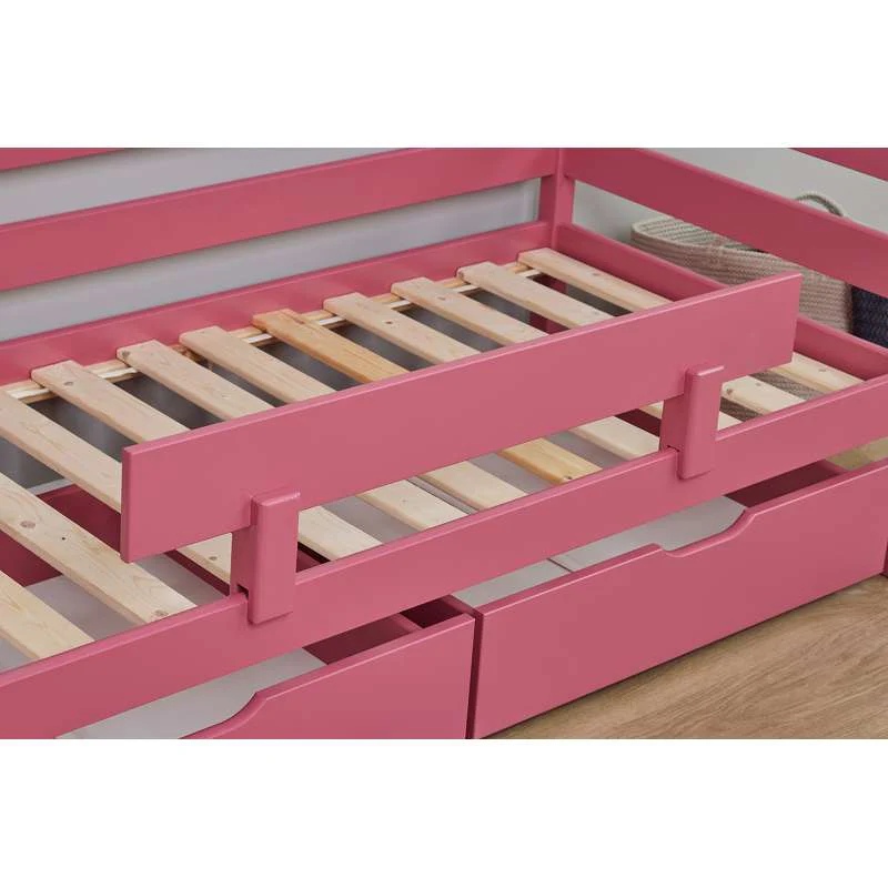 Hoppekids ECO Comfort - Junior bed - 70x160 cm. - Baroque Rose  - Image 4