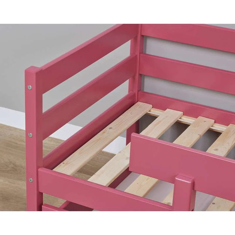 Hoppekids ECO Comfort - Junior bed - 70x160 cm. - Baroque Rose  - Image 5