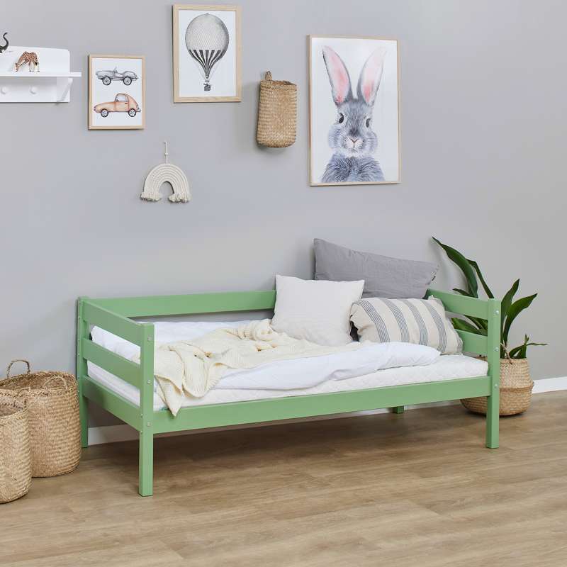 Hoppekids ECO Comfort - Junior bed - 70x160 cm. - Pale Green  - Image 3