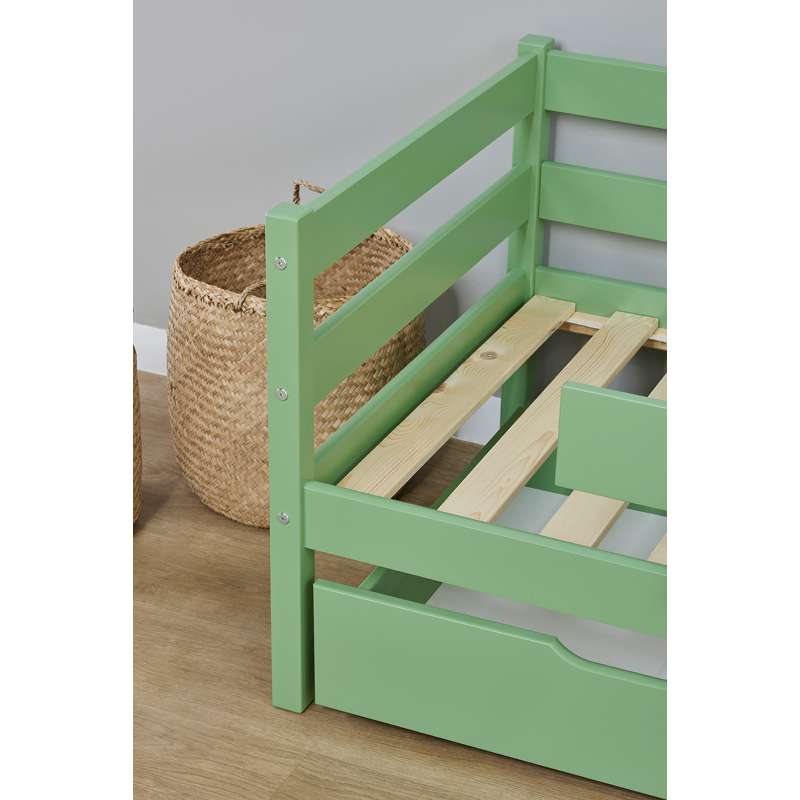 Hoppekids ECO Comfort - Junior bed - 70x160 cm. - Pale Green  - Image 5