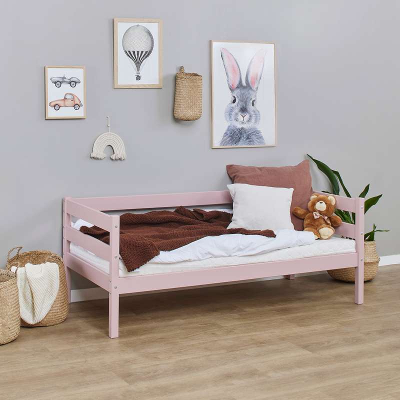 Hoppekids ECO Comfort - Junior bed - 70x160 cm. - Pale Rose  - Image 3