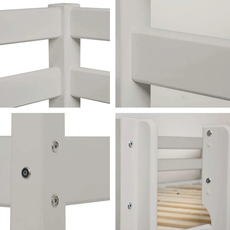 Hoppekids ECO Comfort - Mid sleeper bed - More Sizes - Dove Grey  - Image 6