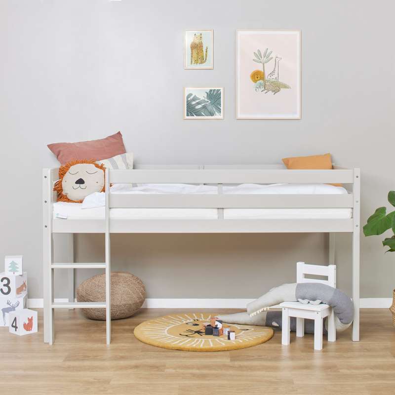Hoppekids ECO Comfort - Mid sleeper bed - More Sizes - Dove Grey  - Image 9