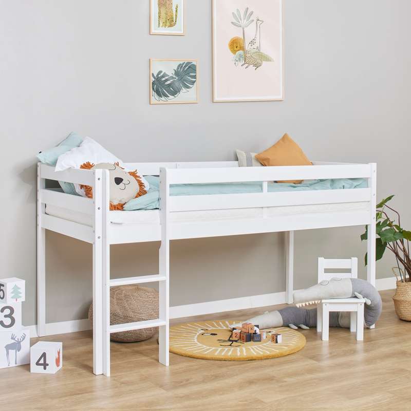 Hoppekids ECO Comfort - Mid sleeper bed - Multiple Sizes - White  - Image 7
