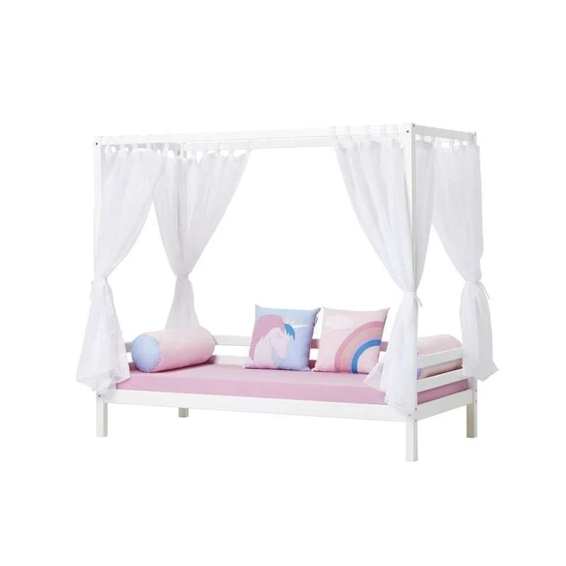 Hoppekids ECO Dream - Bed canopy for Four poster bed - Multiple Sizes - White/Transparent  - Image 2
