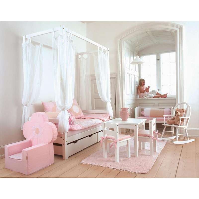 Hoppekids ECO Dream - Bed canopy for Four poster bed - Multiple Sizes - White/Transparent  - Image 4