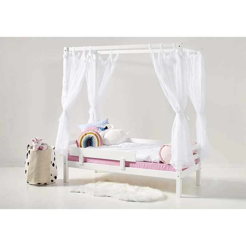 Hoppekids ECO Dream - Bed canopy for Four poster bed - Multiple Sizes - White/Transparent  - Image 5