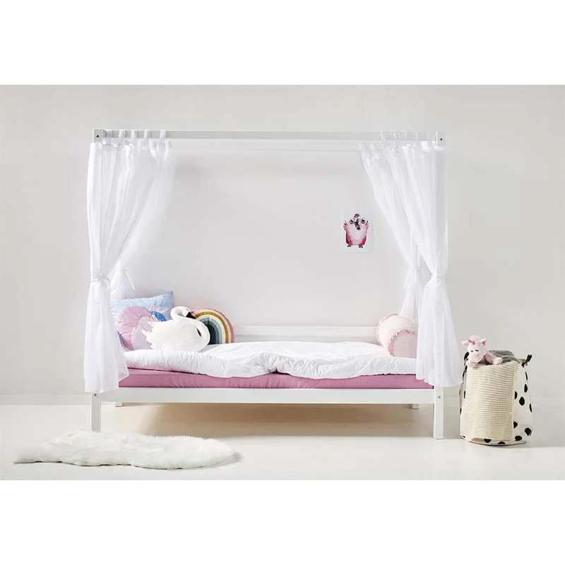 Hoppekids ECO Dream - Bed canopy for Four poster bed - Multiple Sizes - White/Transparent  - Image 6