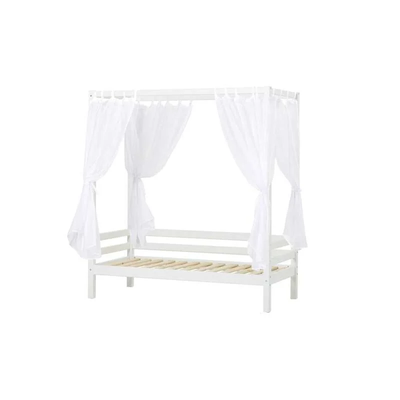 Hoppekids ECO Dream - Bed canopy for Four poster bed - Multiple Sizes - White/Transparent  - Image 7