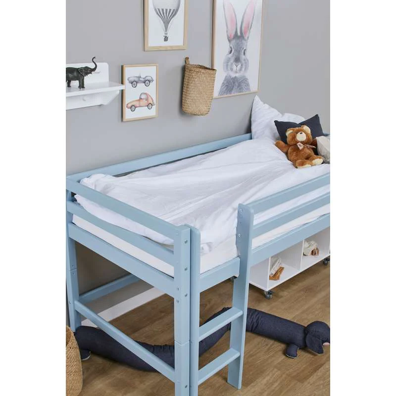 Hoppekids ECO Dream - Halvhøj Modul - 90x200 - Dream Blue - Image 4