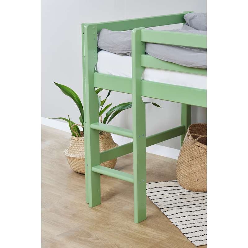 Hoppekids ECO Dream - Halvhøj Modul - 90x200 - Pale Green - Image 4