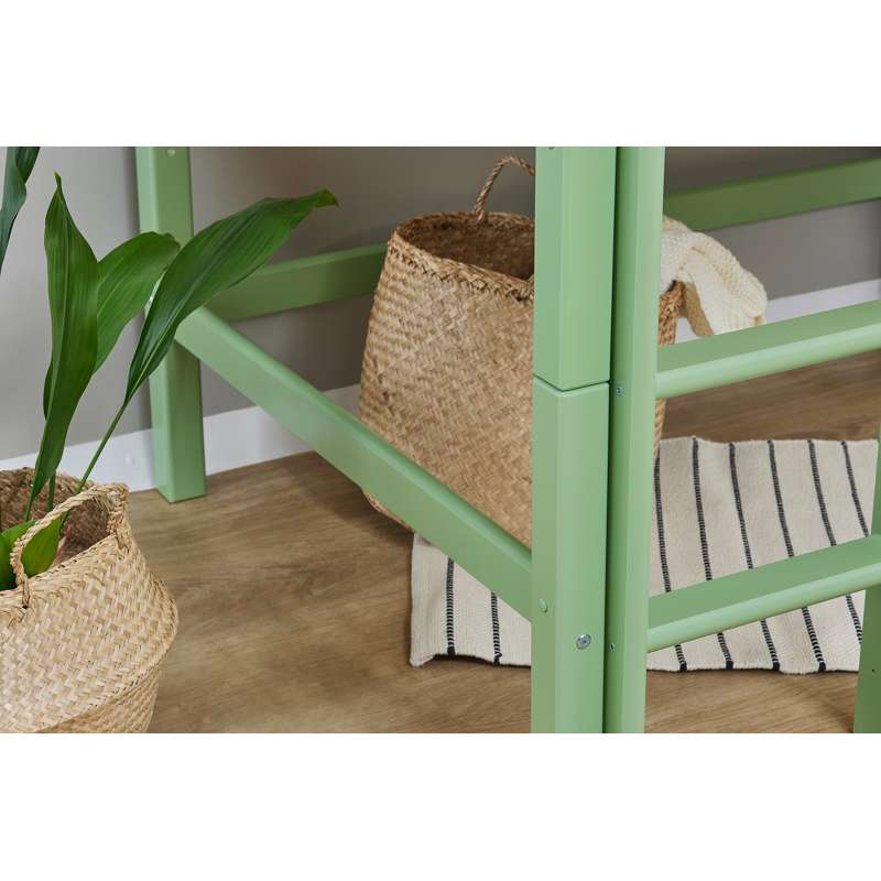 Hoppekids ECO Dream - Halvhøj Modul - 90x200 - Pale Green - Image 5