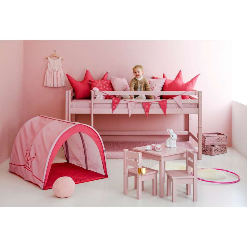 Hoppekids ECO Dream - Halvhøj Modul - 90x200 - Pale Rose - Image 6