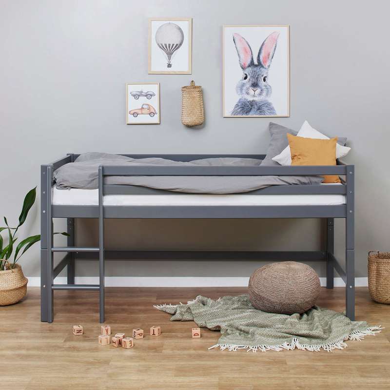 Hoppekids ECO Dream - Halvhøj Modul - 90x200 - Smoked Pearl - Image 6
