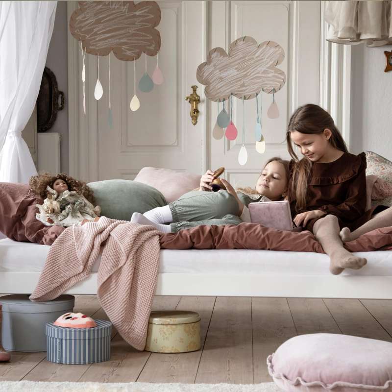Hoppekids ECO Dream - Four poster bed - Divisible - Multiple Sizes - White  - Image 4
