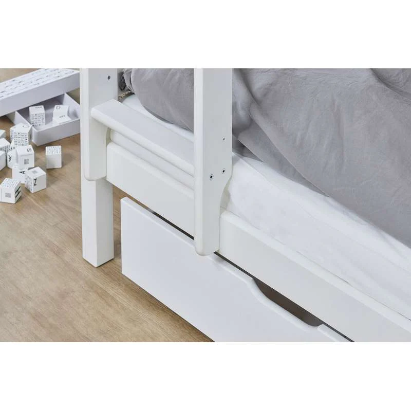 Hoppekids ECO Dream - Modul til Køjeseng 150 cm. - 90x200 cm. - Hvid - Image 6