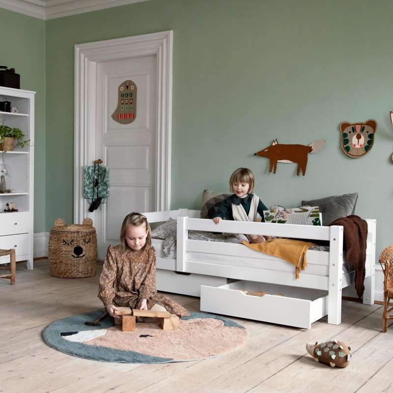 Hoppekids ECO Luxury - Bed rail 3/4 - More Sizes - White  - Image 3
