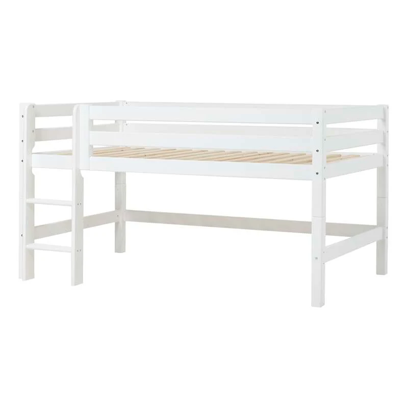 Hoppekids ECO Luxury - Halvhøj Modul - 120x200 cm. - Hvid - Image 4