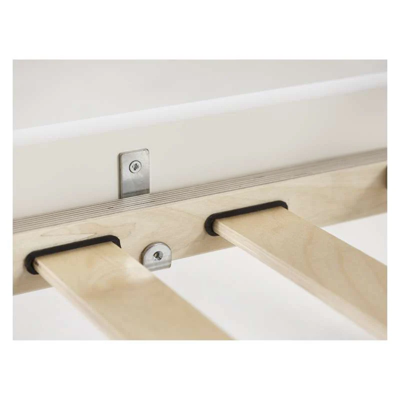 Hoppekids ECO Luxury - MEGA Seng m. Lounge Modul og Bordplade - 90x200 cm. - Fleksibel Indlægsbund - Hvid - Image 12